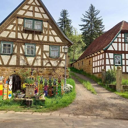 Ferienwohnung Pfadenhauer Pfarrweisach Luaran gambar