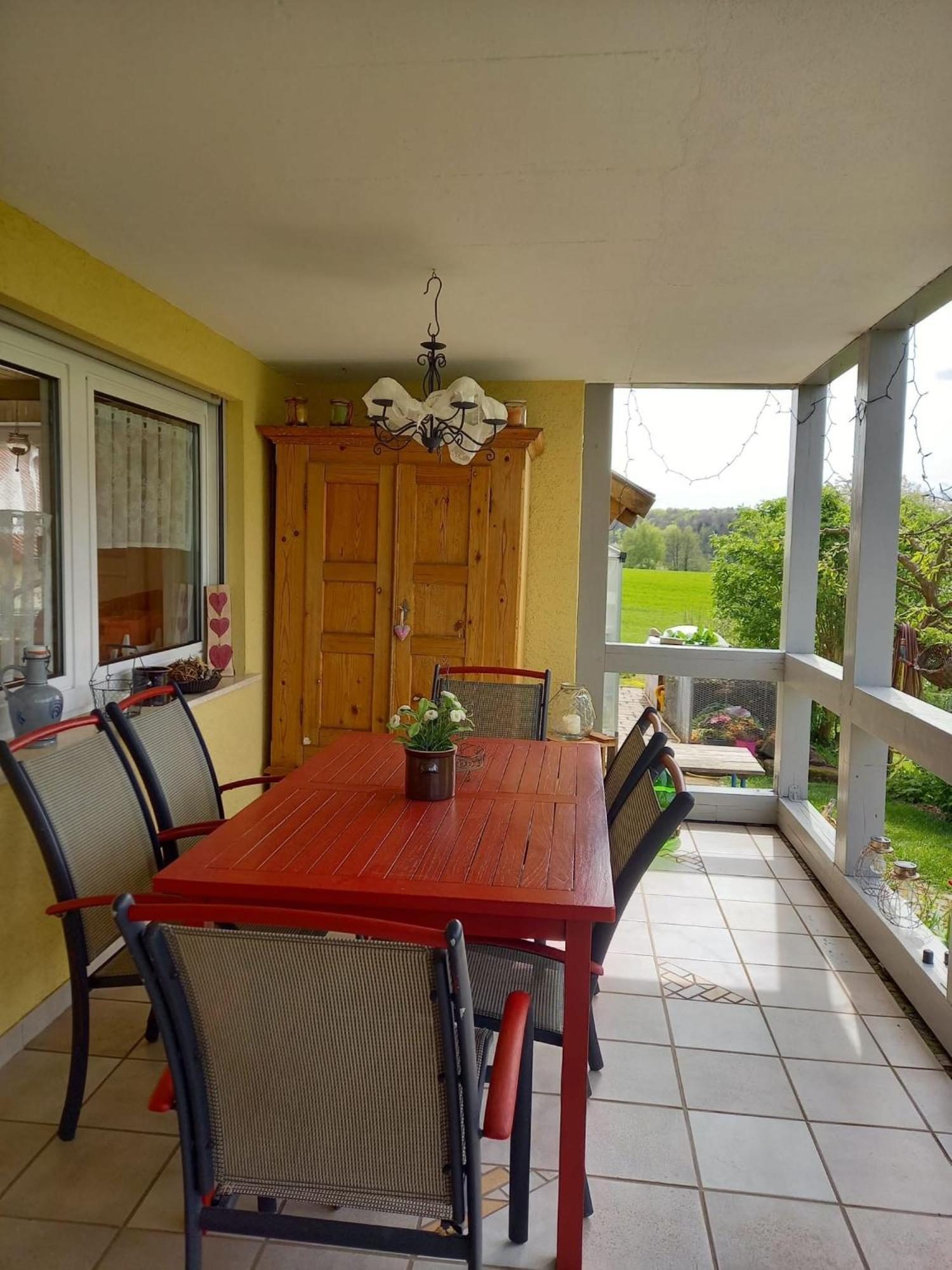 Ferienwohnung Pfadenhauer Pfarrweisach Luaran gambar